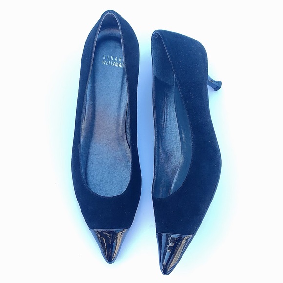 Stuart Weitzman Shoes - Stuart Weitzman Suede Kitten Heels Shoes 9